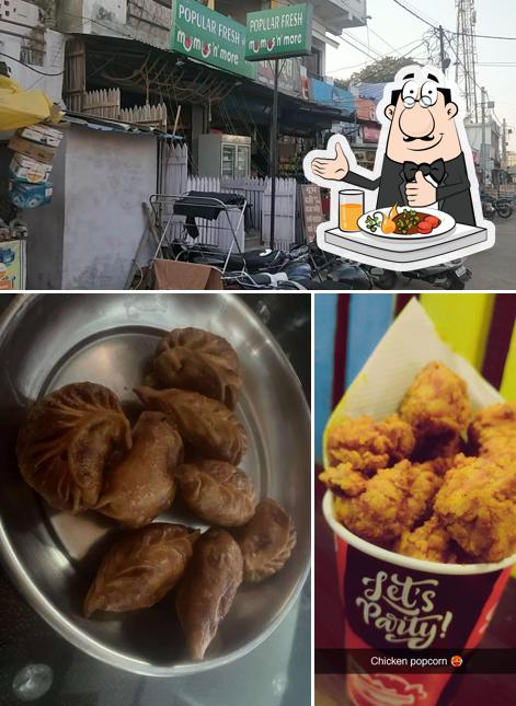 This is the image showing food and exterior at Popular Fresh Momos N More Bilhari