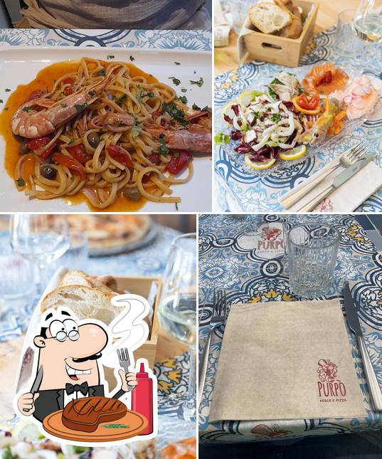 Ordina i piatti di carne a Ristorante Purpo'