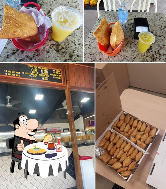 Experimente um hambúrguer no Sia Pastel