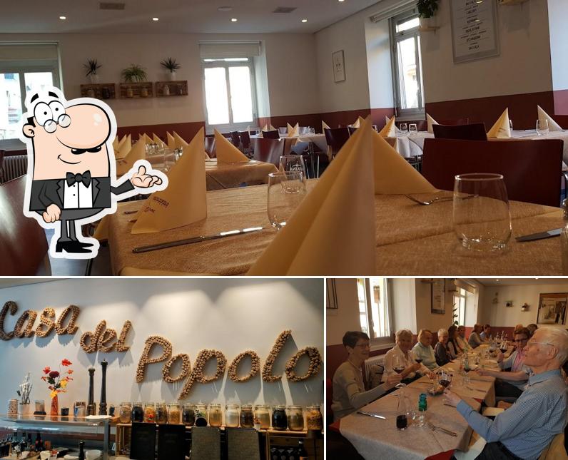 Siediti a un tavolo di Ristorante Casa del Popolo