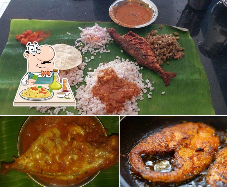Food at Sri Mookambika Mess