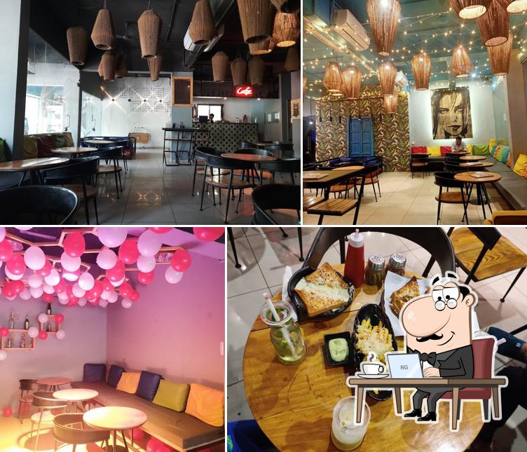 The interior of TIMES CAFE SAYAJIGUNJ