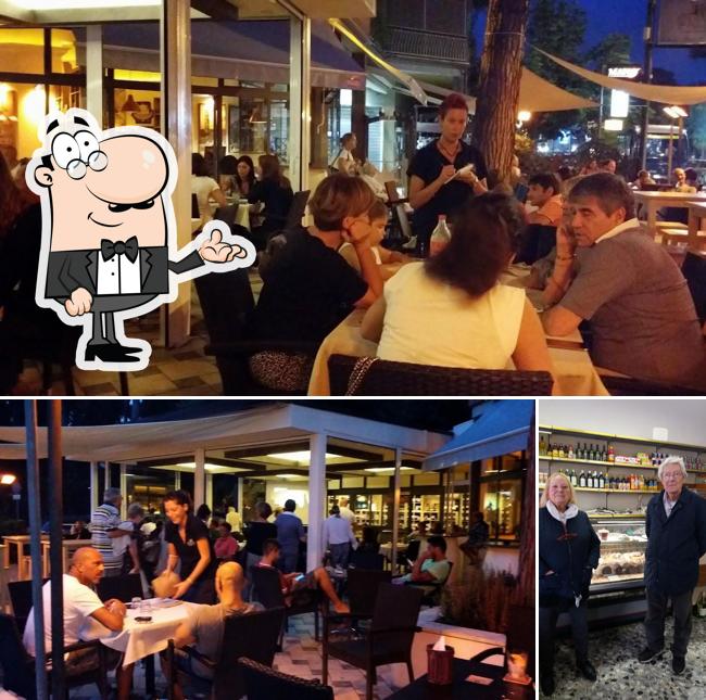 Gli interni di Taverna Paradiso