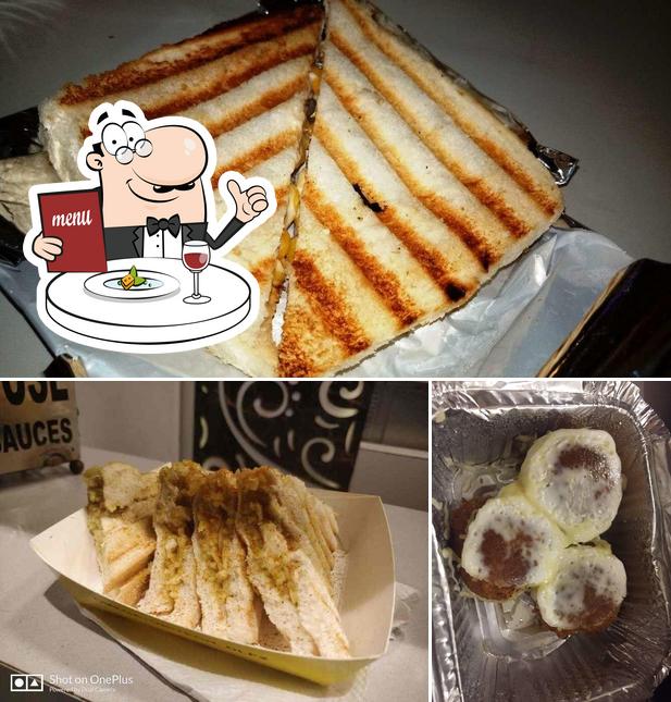 Food at Tea Shop