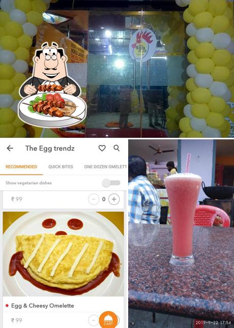 The restaurant's food and beverage