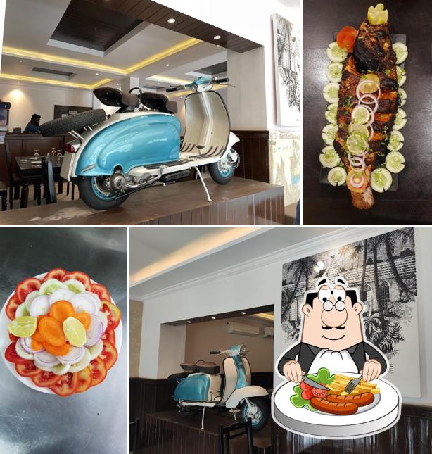 Food at Vintage Restaurant (Pernem)
