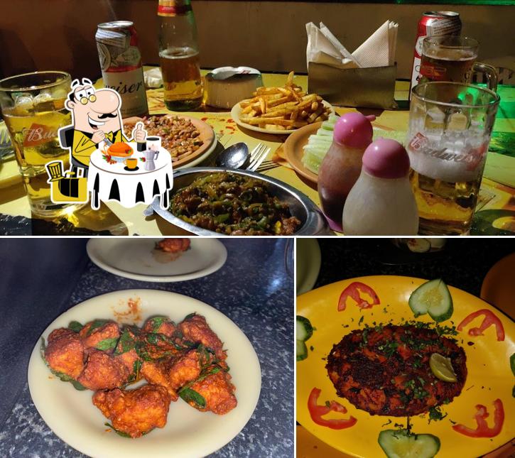 Food at Greens Bar and Restaurant