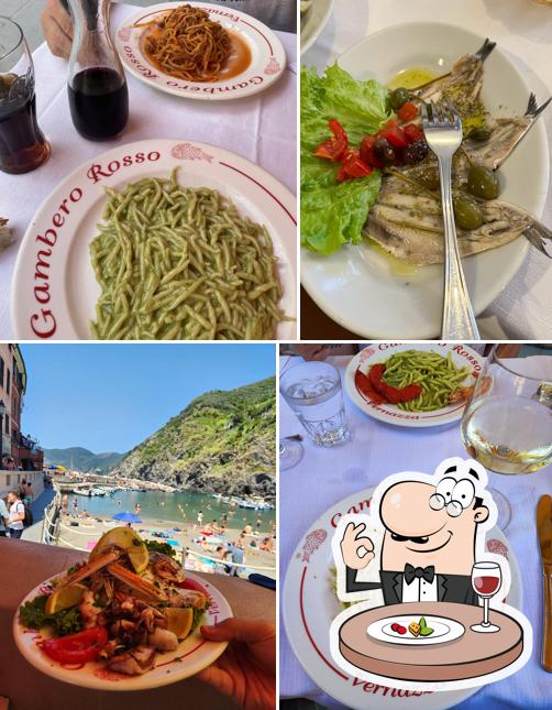 Cibo al Il Gambero Rosso Vernazza