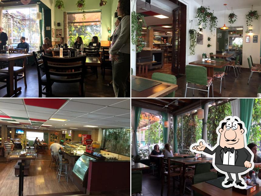 O interior do Familiare Empório Gourmet