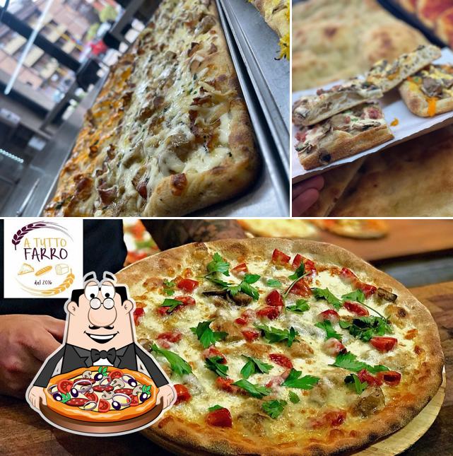 A A Tutto Farro, puoi prenderti una bella pizza