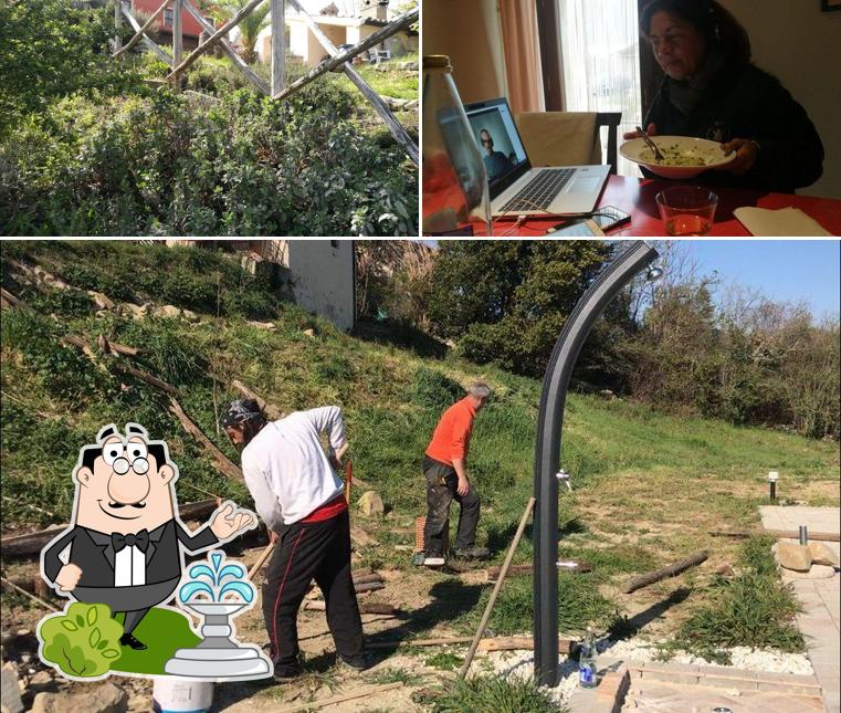 La immagine di esterno e interni da Agriturismo Ristorante Martelletto