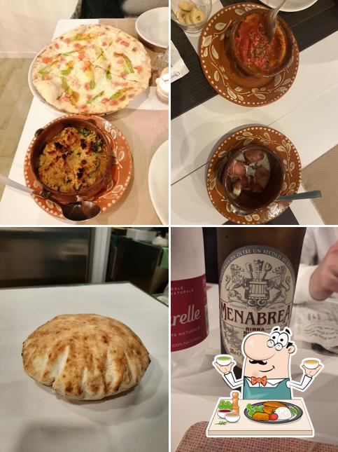 Platti al Antica Pizzeria Lombardi