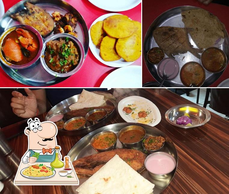 Food at Atharva's CKP Tadka