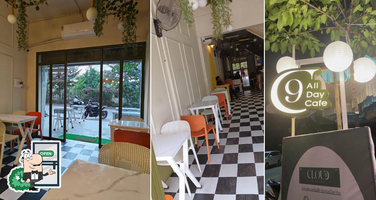 The exterior of CLOUD9- ALL DAY CAFE