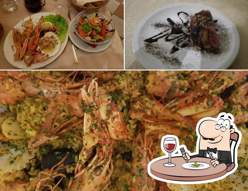 Cibo al ristorante Il Randagio