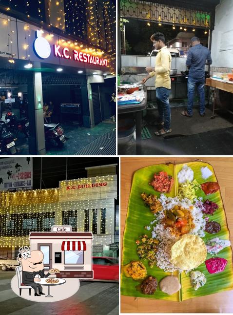 The exterior of K C Restaurant