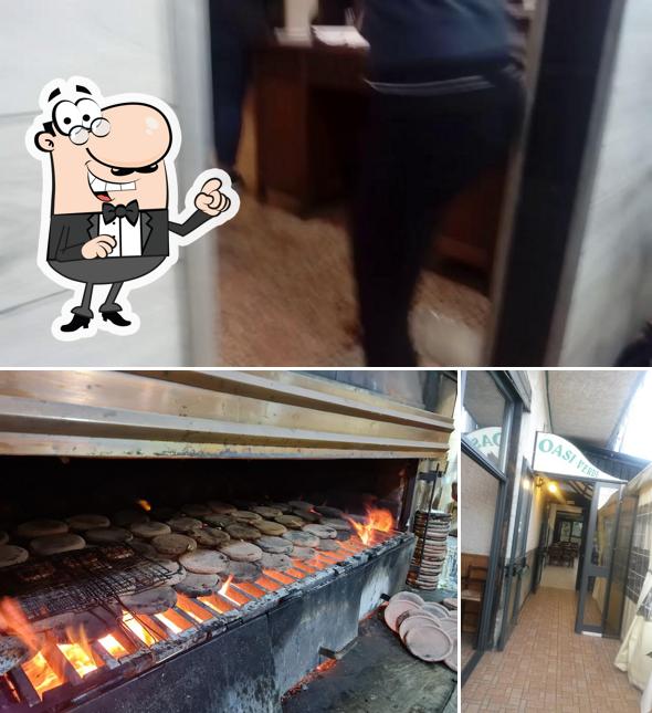 Gli interni di Ristorante L'oasi Verde