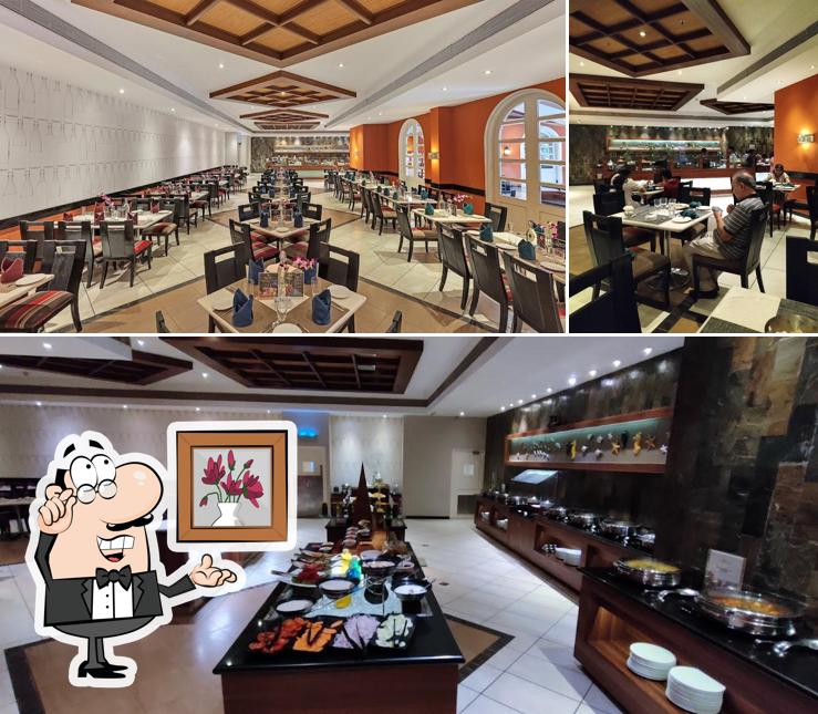 The interior of La Terrazza