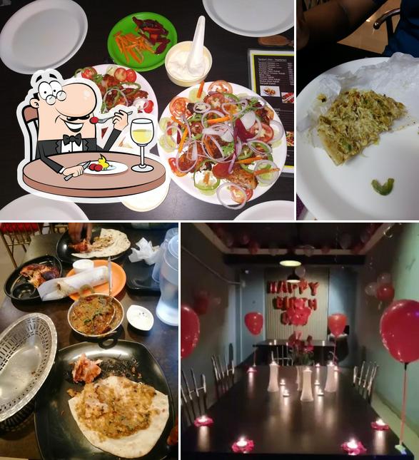 Food at Le Arabian BBQ Nation