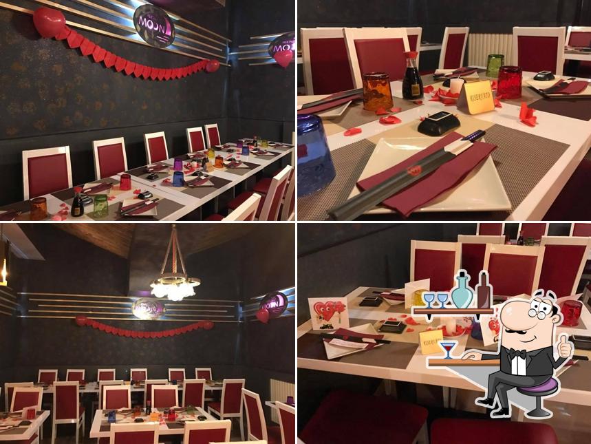 Gli interni di Moon Sushi Milan