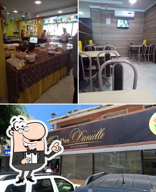 Entre diversos coisas, interior e exterior podem ser encontrados no Pan Danielle
