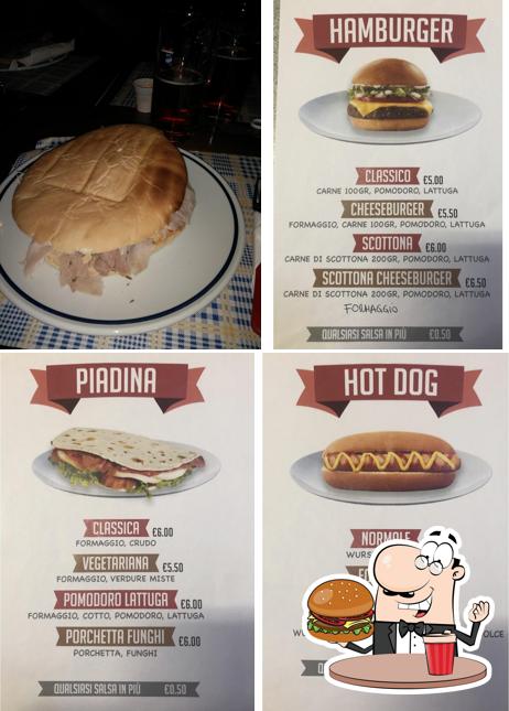 Prova un hamburger a All'abbazia Da Cucchi