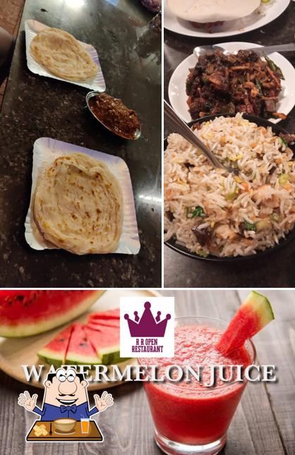 Meals at R R Open Restaurant