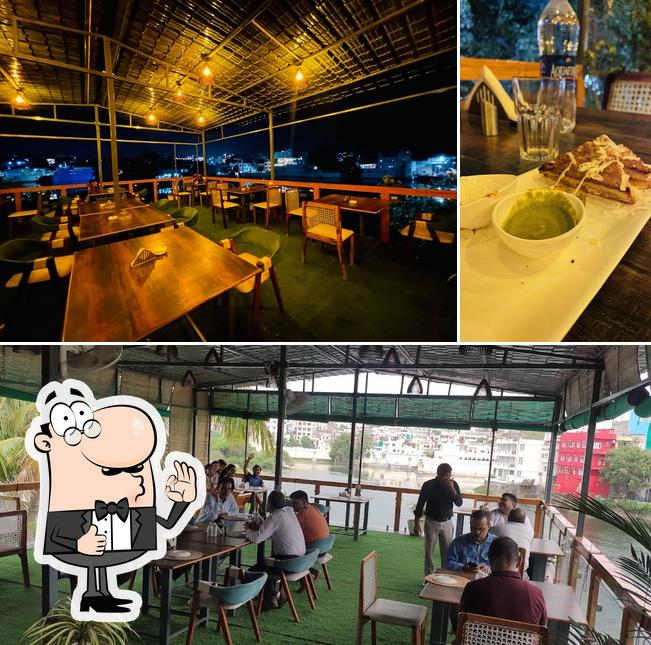 See the photo of Rangsagar Cafe & Restaurant LakeView Old City Lakeside Rooftop Restaurant in Udaipur