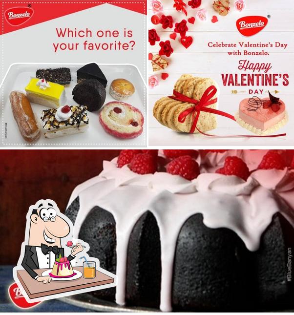 BONZELO CAKE SHOP provides a range of desserts