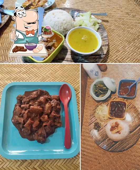 Bamboo shoot Achi's Authentic Naga Cuisine provides a variety of desserts
