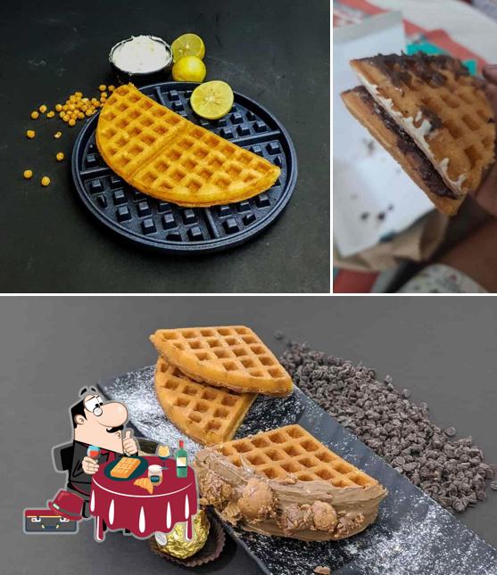 Waffles at Belgian Burger Waffle