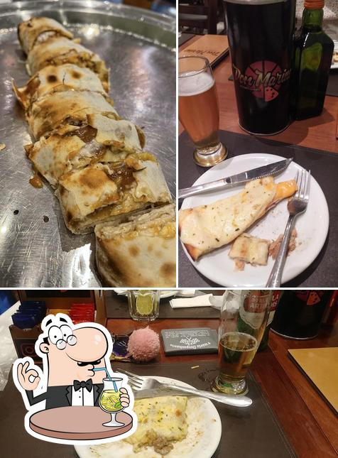 O Pizzaria Dom Marino Bauru se destaca pelo bebida e comida
