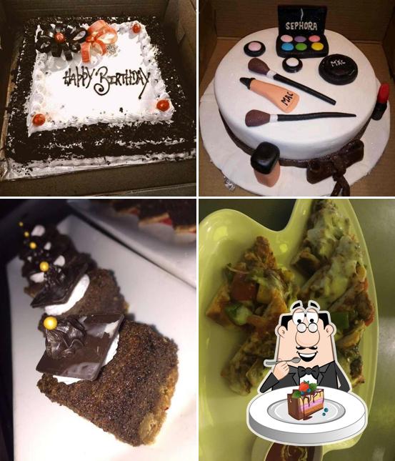 Chocolate cake at Freakk De Bistro