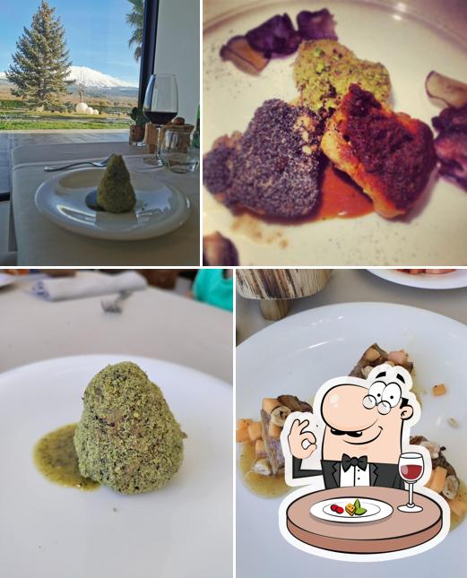 Cibo al Ristorante La Fucina di Vulcano