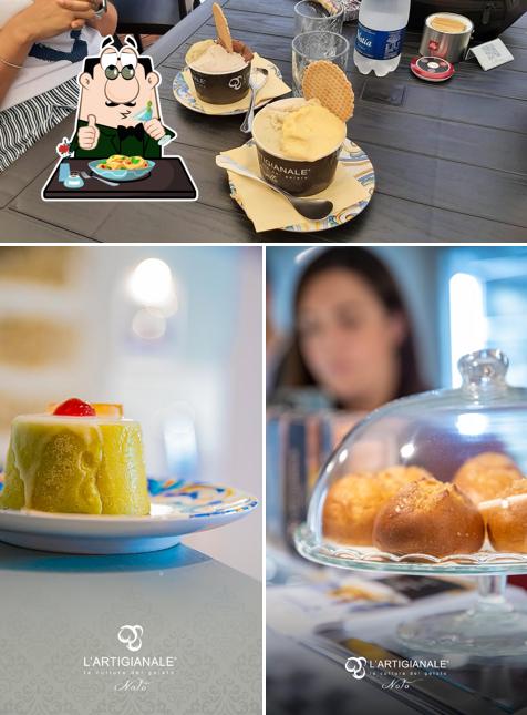 Cibo al Gelateria L'Artigianale Noto
