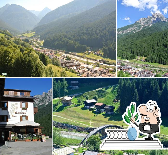 Gli esterni di Albergo Stella Alpina