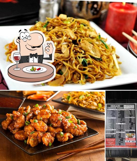 Ishani chinese point is distinguished by food and interior