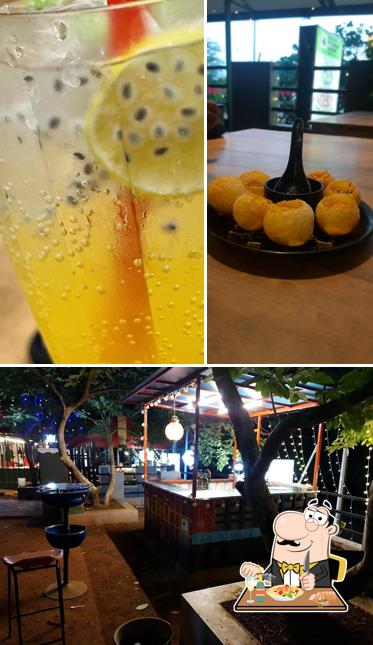 This is the picture depicting food and exterior at LUAI’S KITCHEN