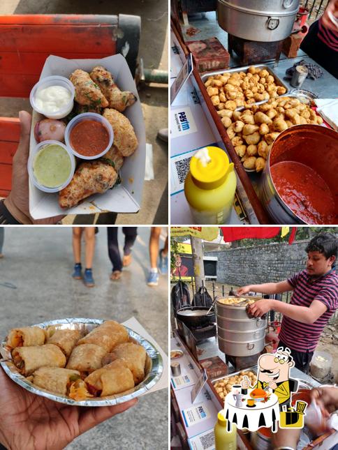Food at Momo Seller