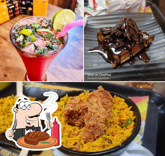 Order meat dishes at Onebite