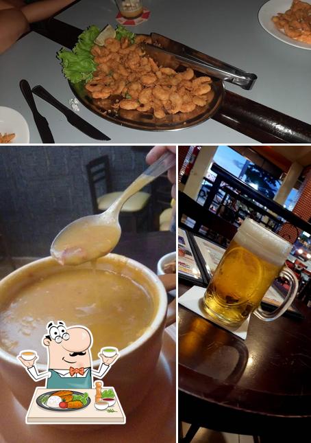 Batatas fritas em Pizzaria Chega Mais