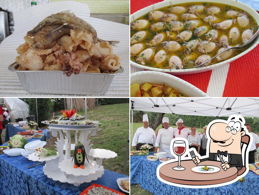 Cibo al Ristorazione cotto e mangiato