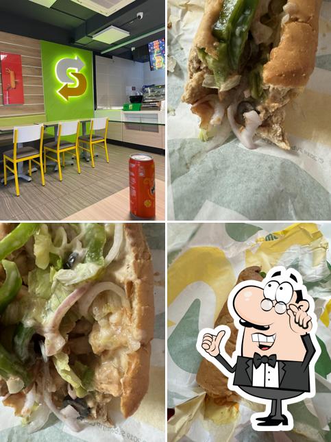 Take a seat at one of the tables at Subway ChilImbi Mangalore