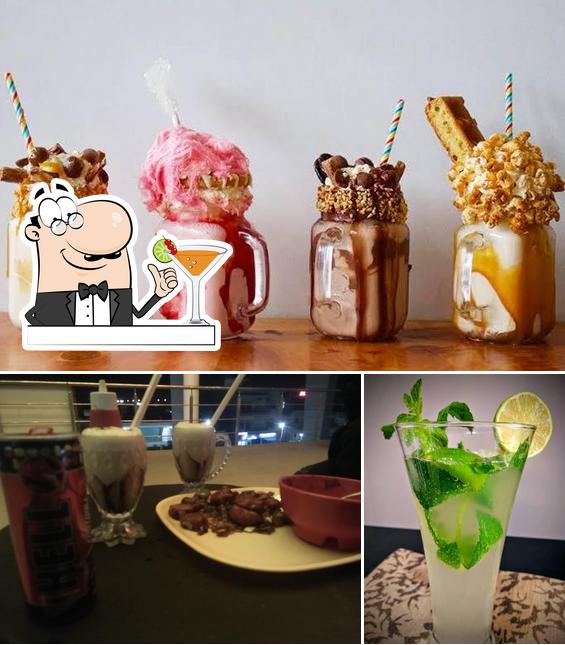 Try a drink from the menu