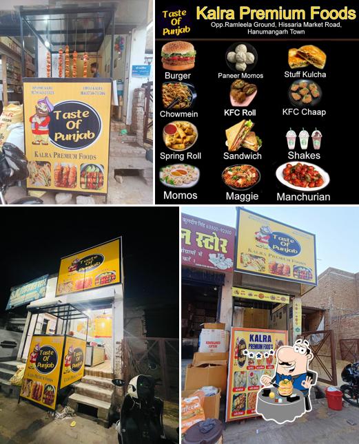 The restaurant's food and exterior