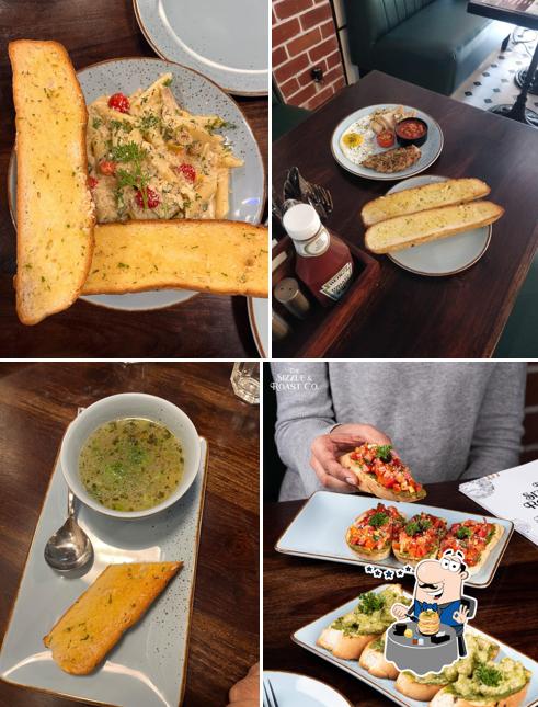 Food at The Sizzle & Roast Co