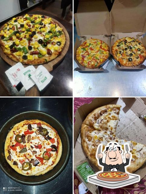 Order different variants of pizza