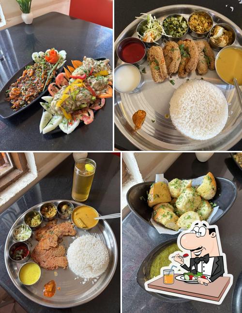 Food at Sai family restaurant and bar