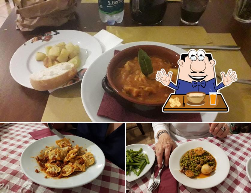 Cibo al Trattoria dei Fuenti