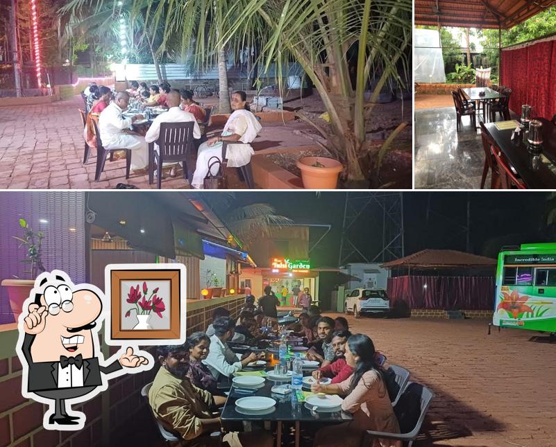 Check out how Tulsi Garden Family Restaurant. looks inside